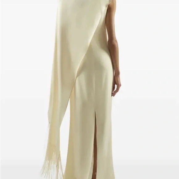 Taller Marmo Berenson Gown in Ivory - Picture 3 of 5